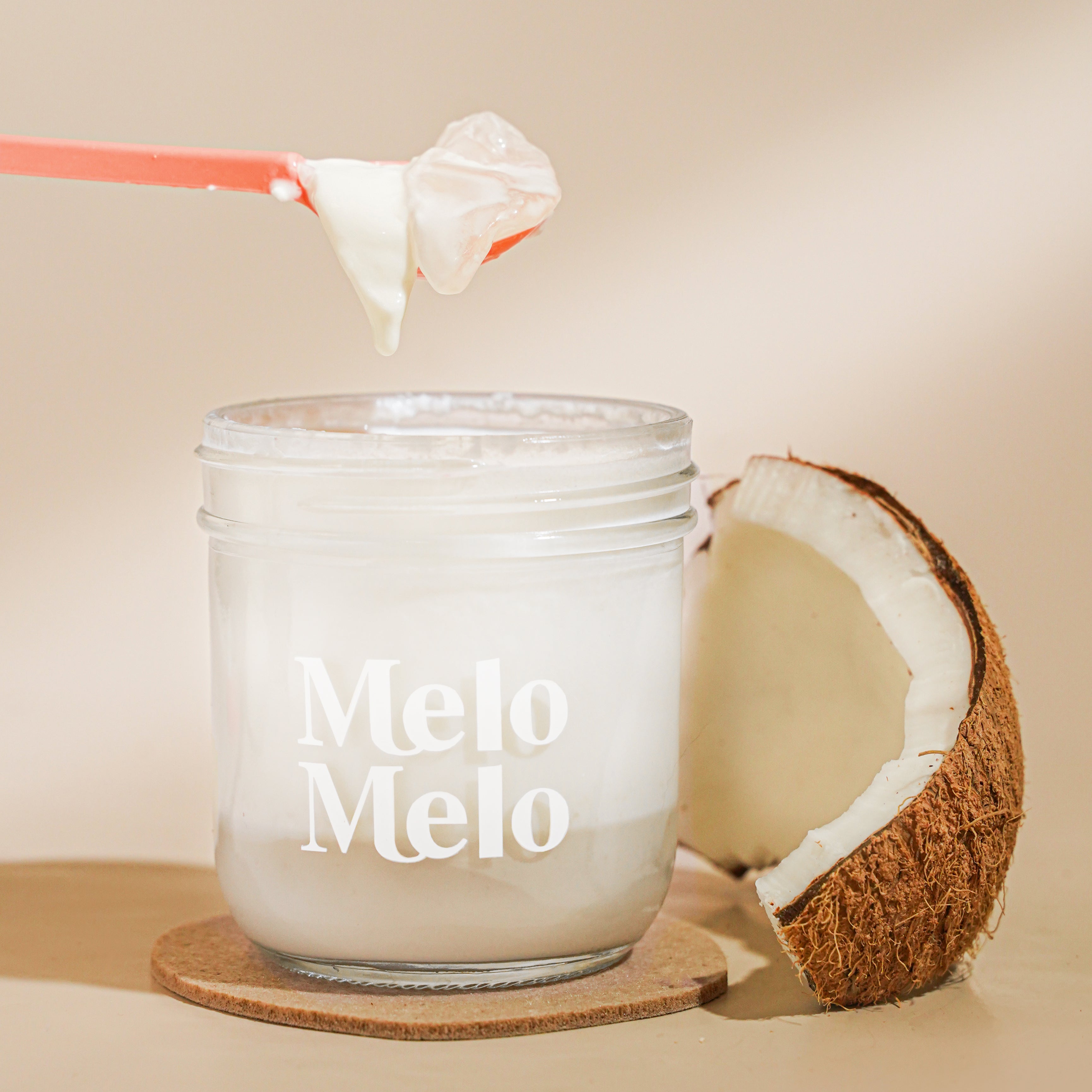 Coconut Double / 椰子冻二吃 | Melo Melo